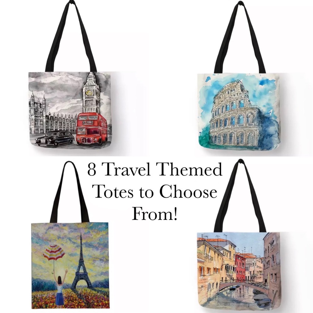 Eco-Friendly Dresden's Frauenkirche of Germany Folding Tote Bag - Picture 15 of 16